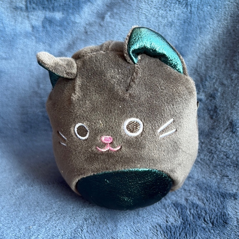 Squishmallows Black Halloween Cat 4" Plush